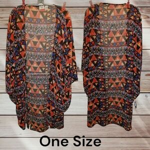 Geometric Patterned Kimono